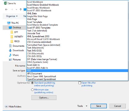 saving pdf file to computer